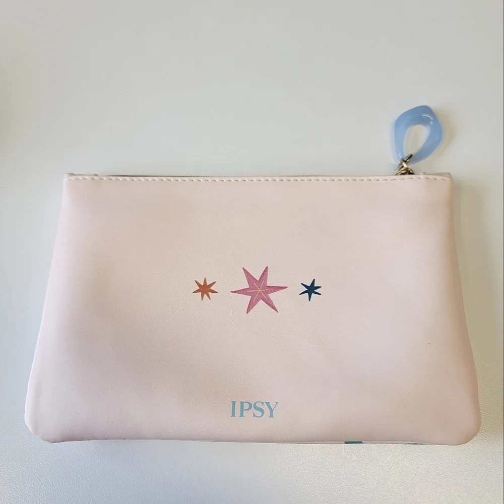 🦋 3 for $10 ~ IPSY Glam Bag September 2024 Design Pink Abstract Space Moon Star